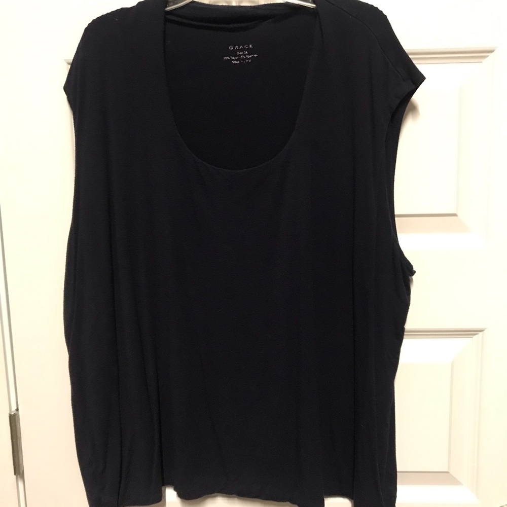 Navy Top 3x Grace brand